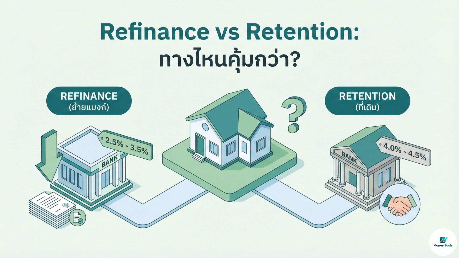 เปรียบเทียบ Refinance vs Retention